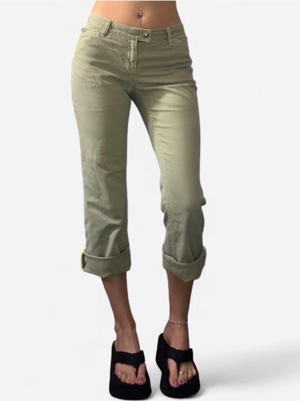 Y2K Gap Women’s Sage Capri Pants